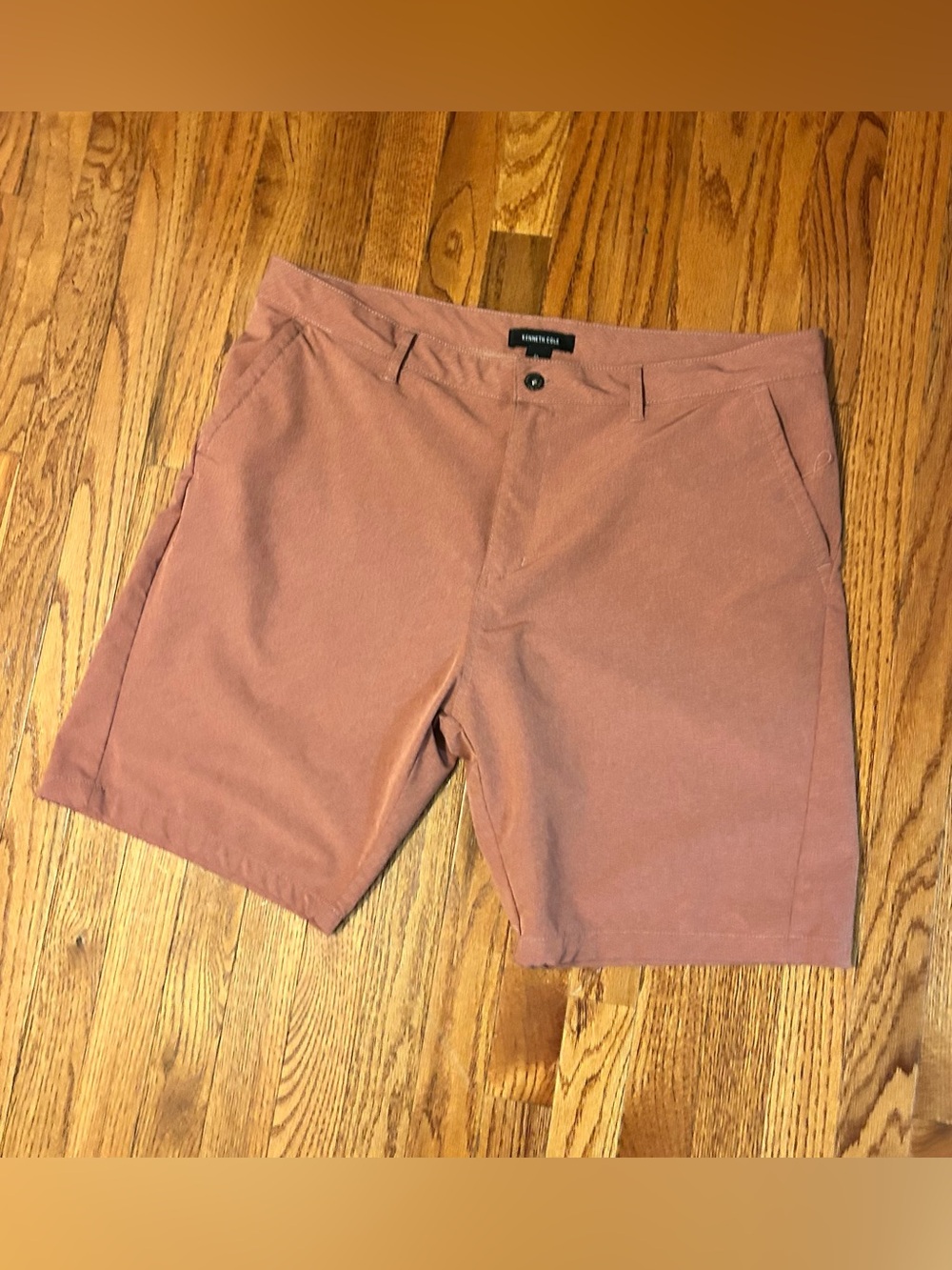 KENNETH COLE Flat Front Shorts